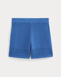 Open-Knit Short in Everyday Cotton