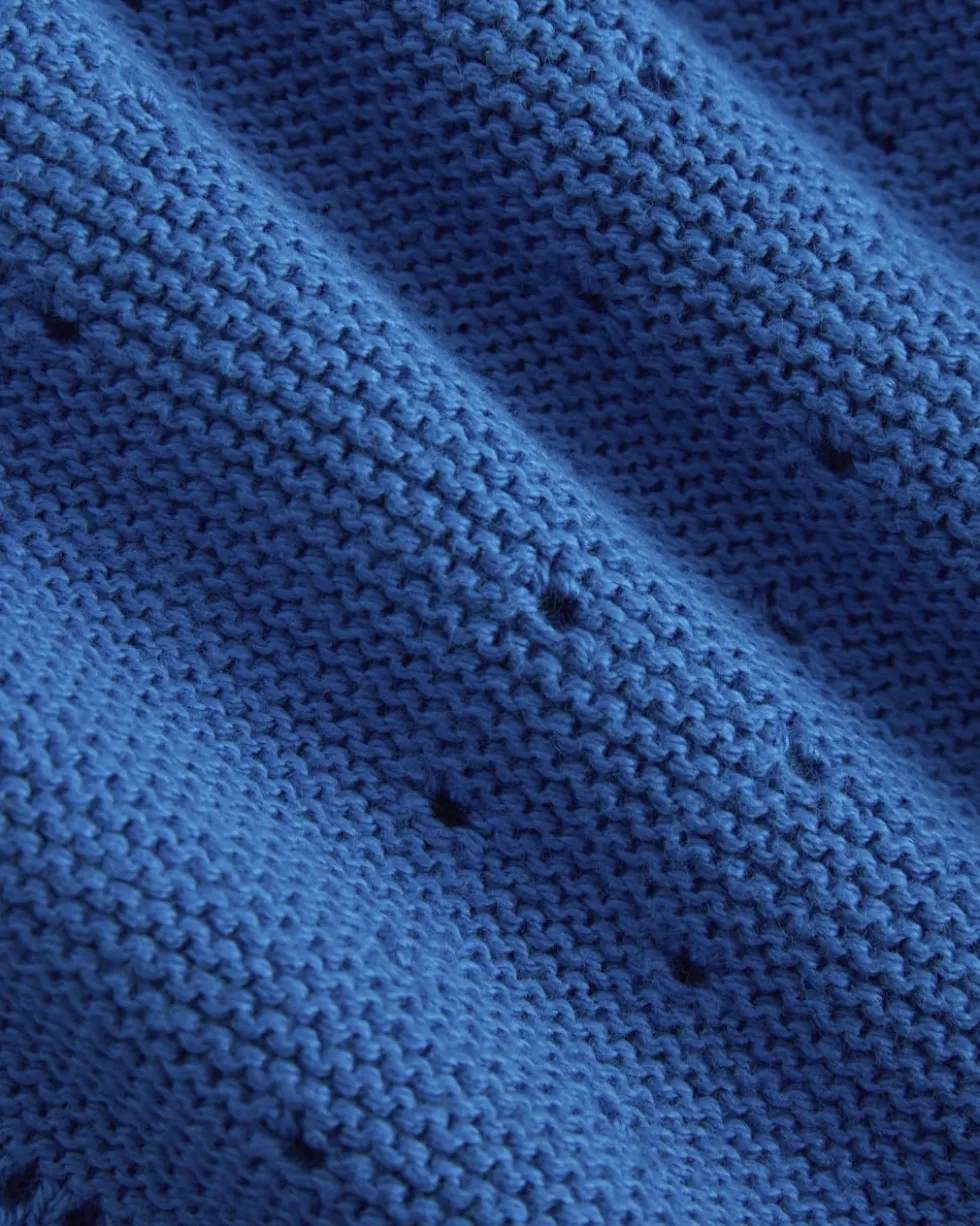 Open-Knit Short in Everyday Cotton