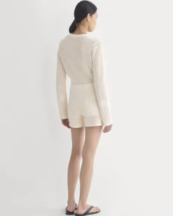 Open-Knit Short in Everyday Cotton