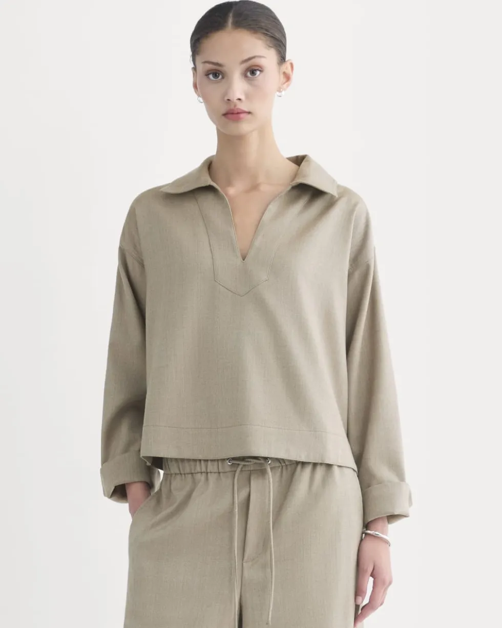 Overshirt in Tailor Twill