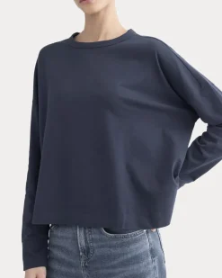 Oversized Boxy Crew in Essential Cotton