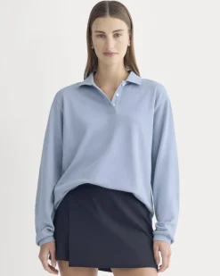 Oversized Pique Polo