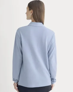 Oversized Pique Polo