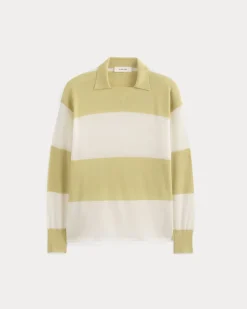 Oversized Polo in Ultrafine Merino