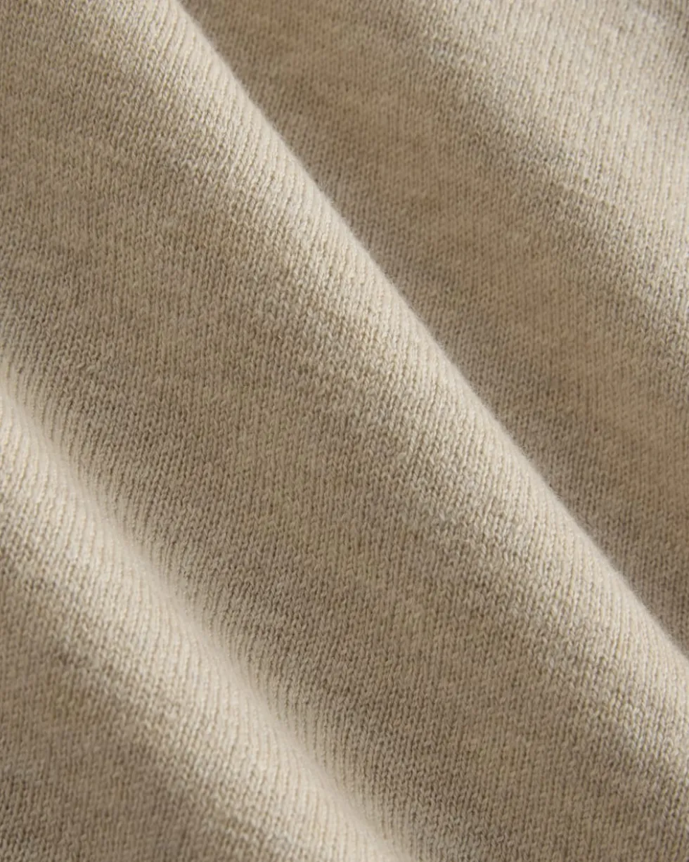 Oversized Polo Sweater in Cotton Merino