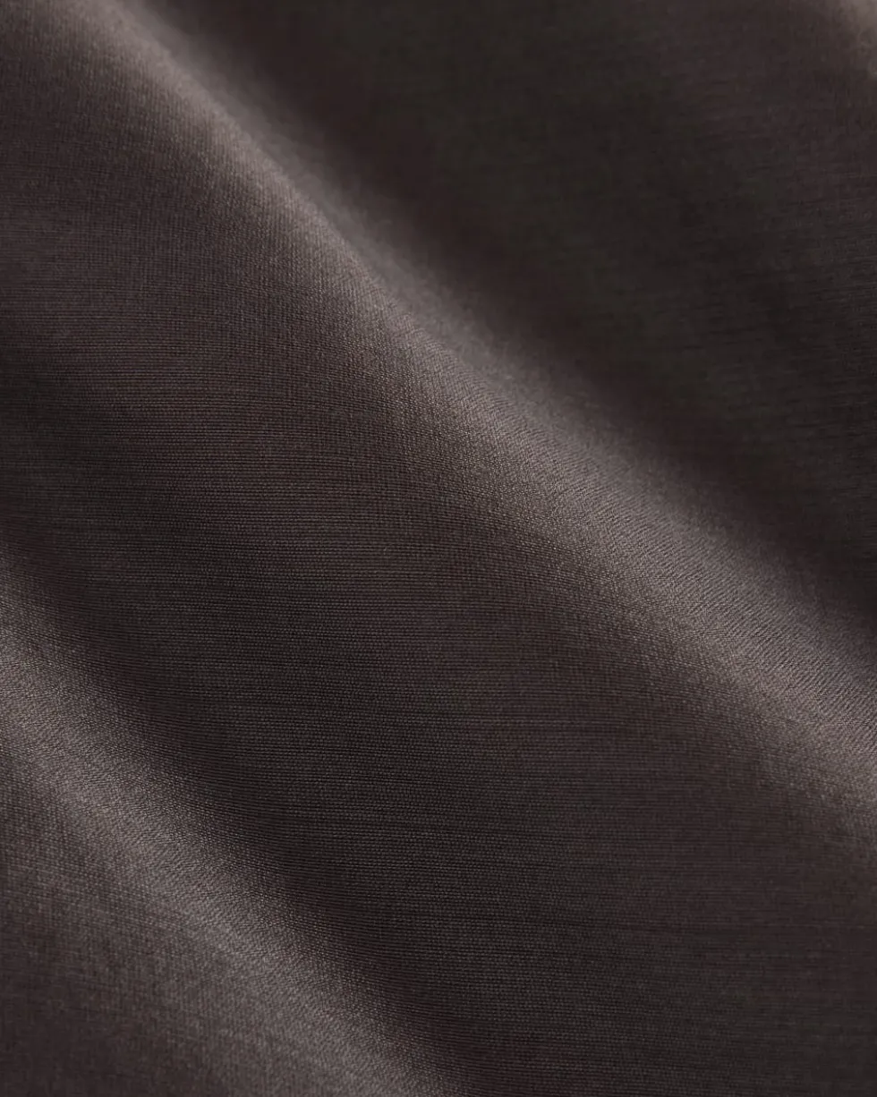 Oversized Shirt in Cotton-Silk Organza