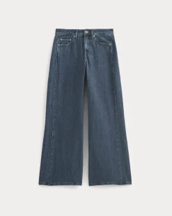 Paneled Ultra Wide-Leg Jean