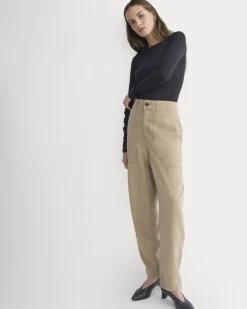 Patch Pocket Ballon Pant in Buttersoft