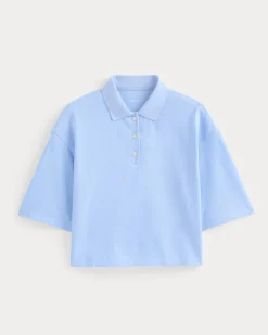 Pique Boxy Polo
