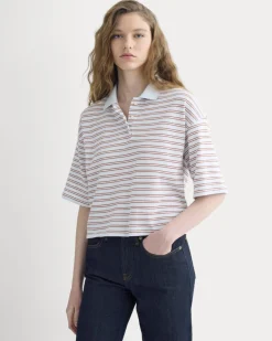 Pique Boxy Polo