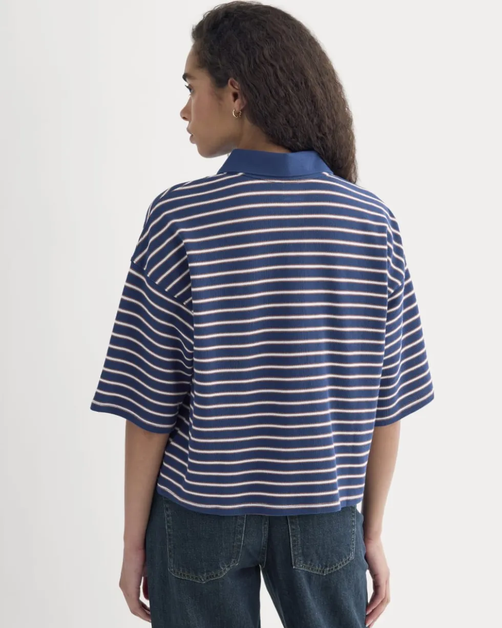 Pique Boxy Polo