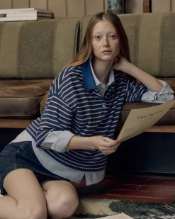 Pique Boxy Polo