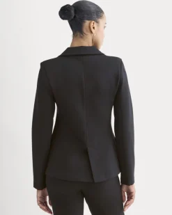 Ponte Sculpted Blazer