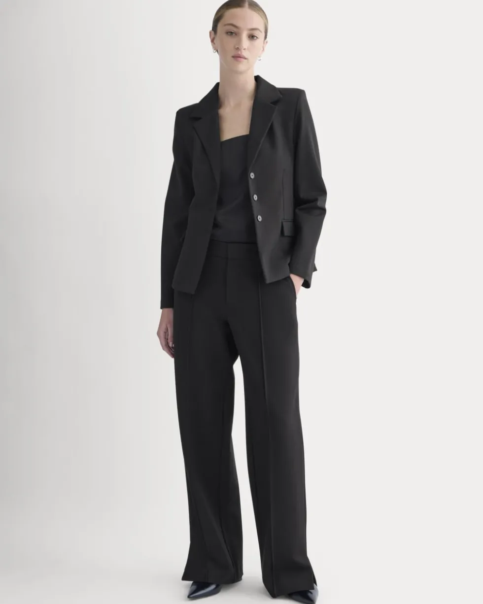 Ponte Wide-Leg Trouser