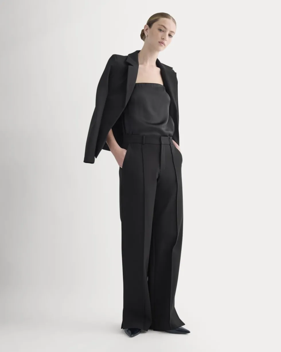 Ponte Wide-Leg Trouser