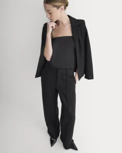 Ponte Wide-Leg Trouser