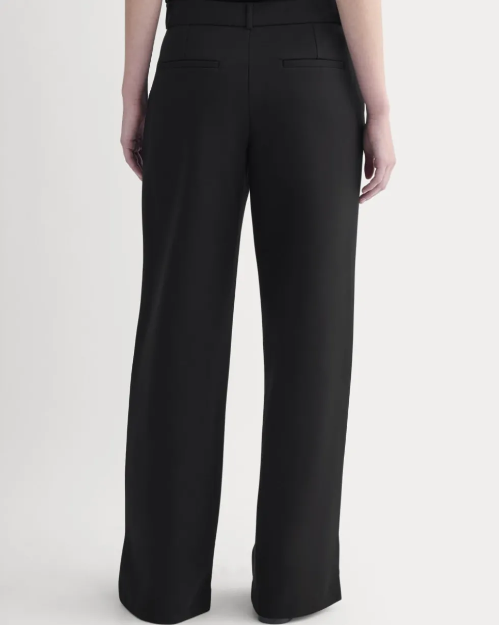 Ponte Wide-Leg Trouser