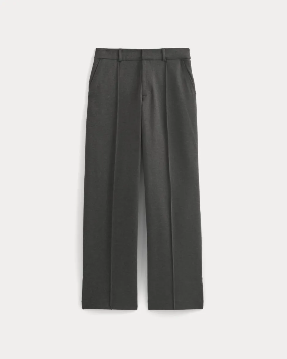 Ponte Wide-Leg Trouser