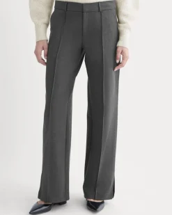 Ponte Wide-Leg Trouser