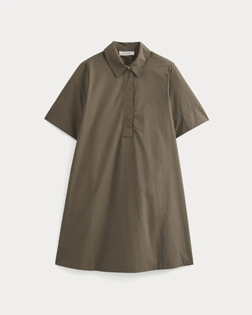 Popover Mini Shirtrdress in Ultrasoft Cotton