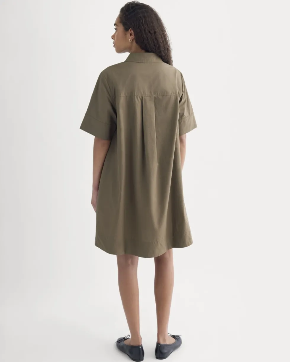 Popover Mini Shirtrdress in Ultrasoft Cotton