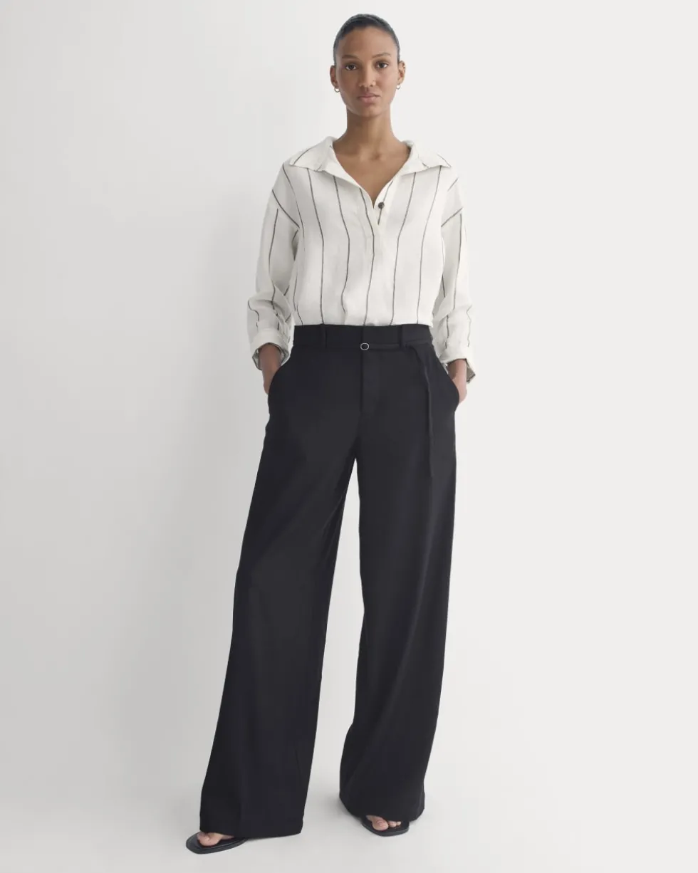 Popover Shirt in Linen