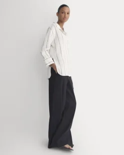 Popover Shirt in Linen