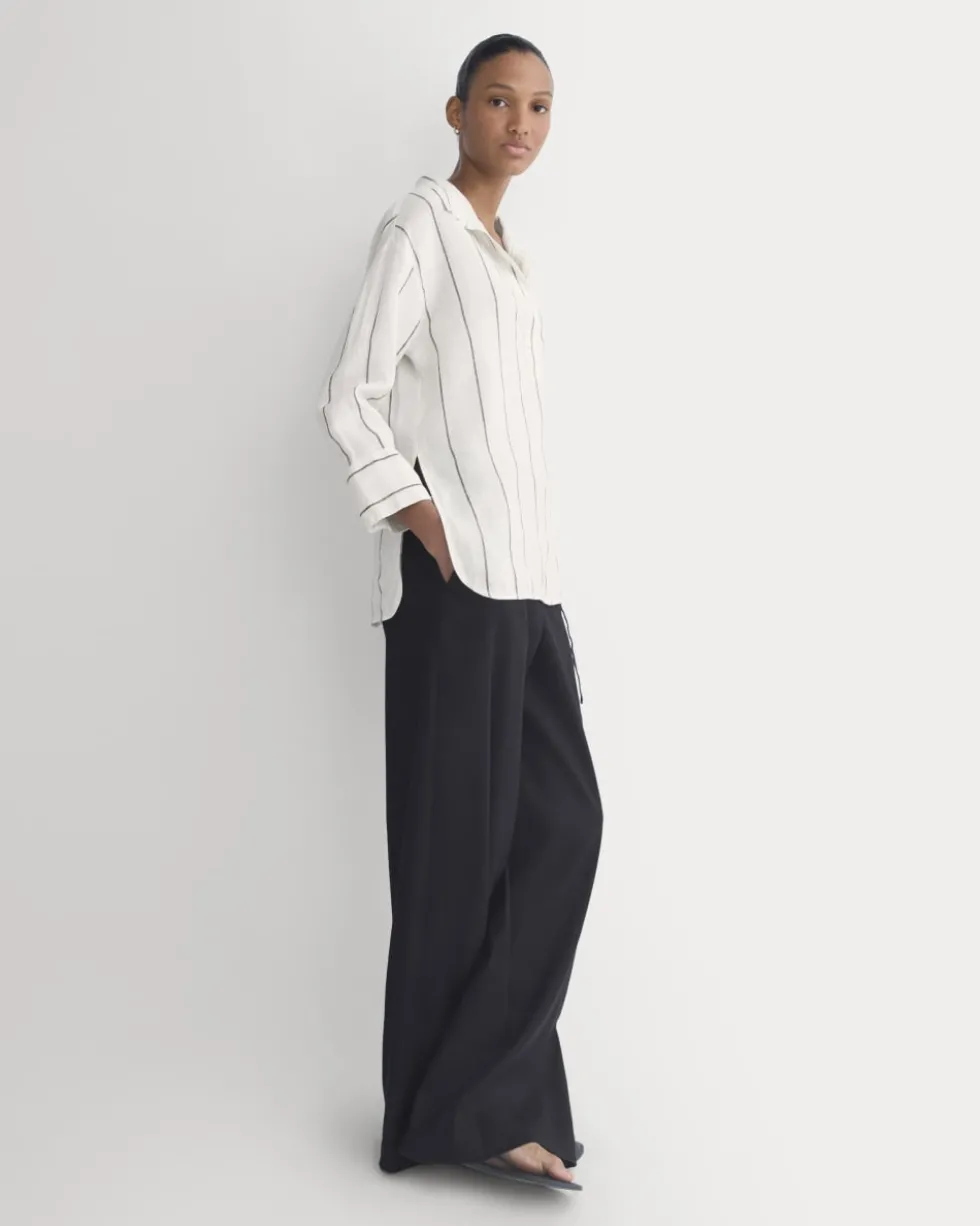 Popover Shirt in Linen