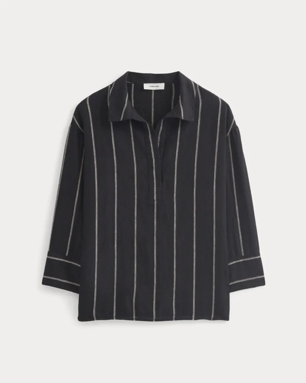 Popover Shirt in Linen