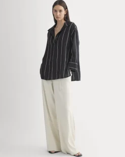 Popover Shirt in Linen