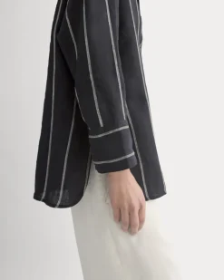 Popover Shirt in Linen
