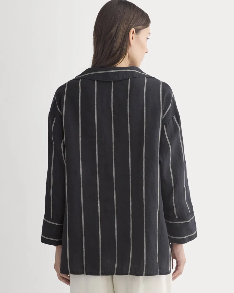Popover Shirt in Linen