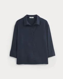 Popover Shirt in Linen