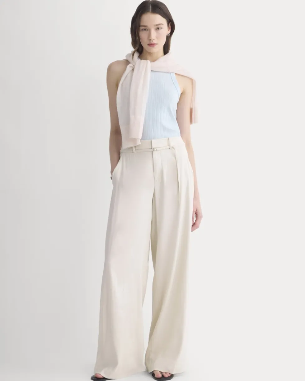 Racerback Tank in Pointelle