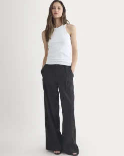 Racerback Tank in Pointelle