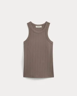 Racerback Tank in Pointelle