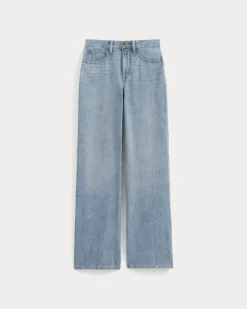Relaxed Mid-Rise Bootcut Jean