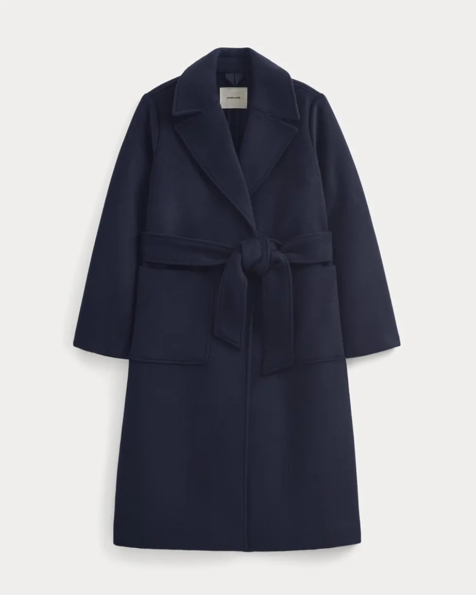 ReWool Belted Blanket Coat