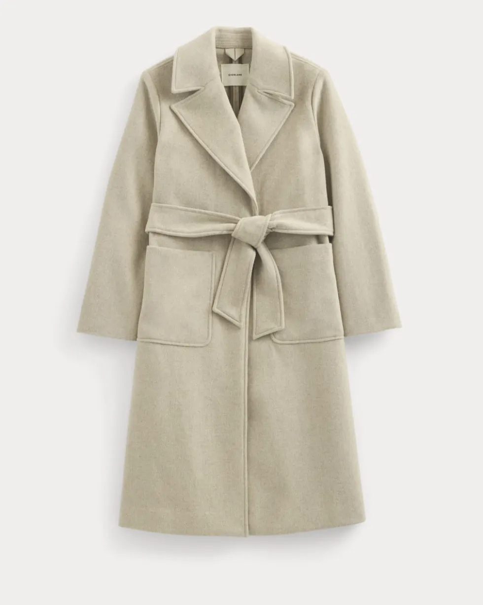 ReWool Belted Blanket Coat