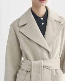 ReWool Belted Blanket Coat