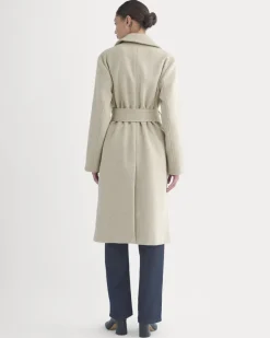 ReWool Belted Blanket Coat
