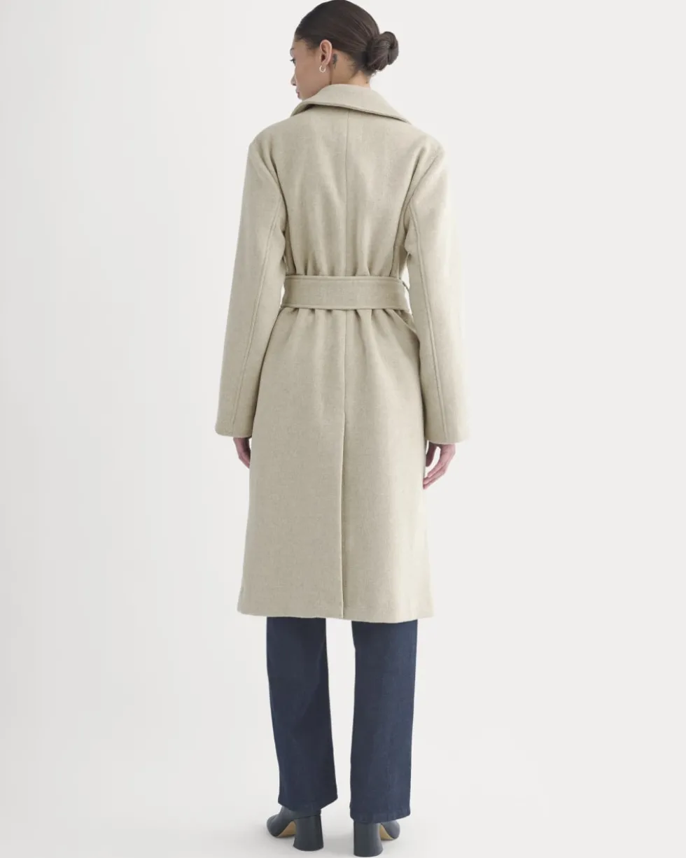 ReWool Belted Blanket Coat