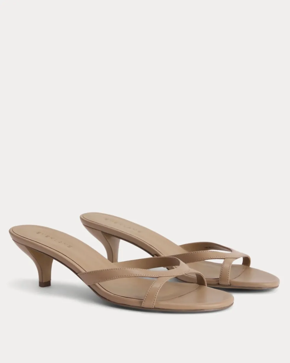 Sculpted Heel Sandal