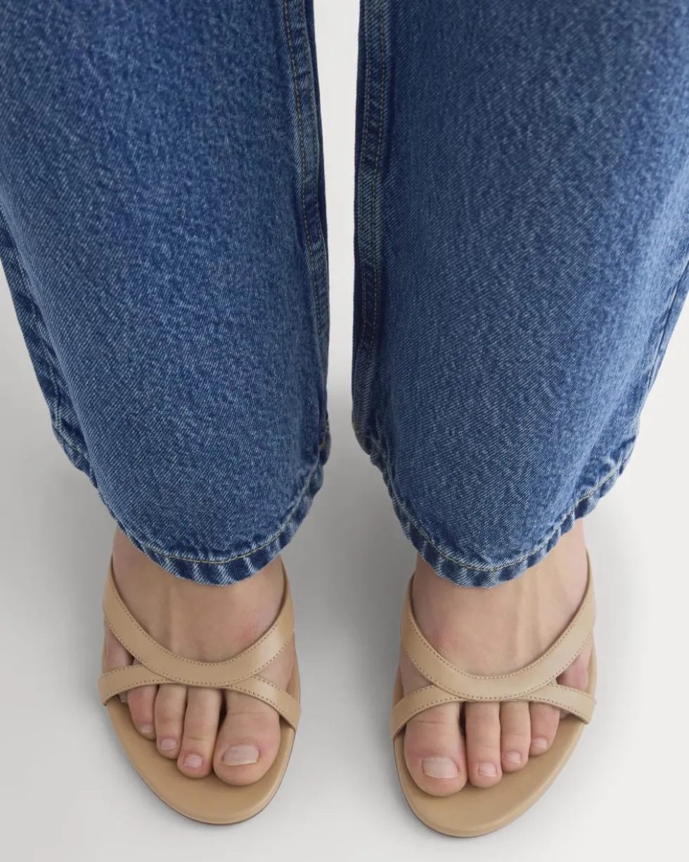 Sculpted Heel Sandal