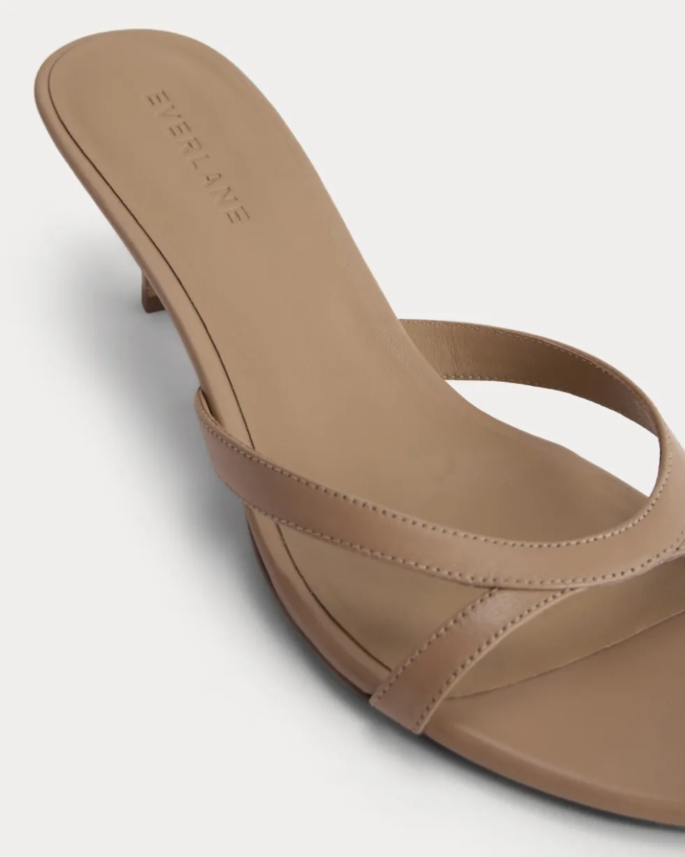 Sculpted Heel Sandal