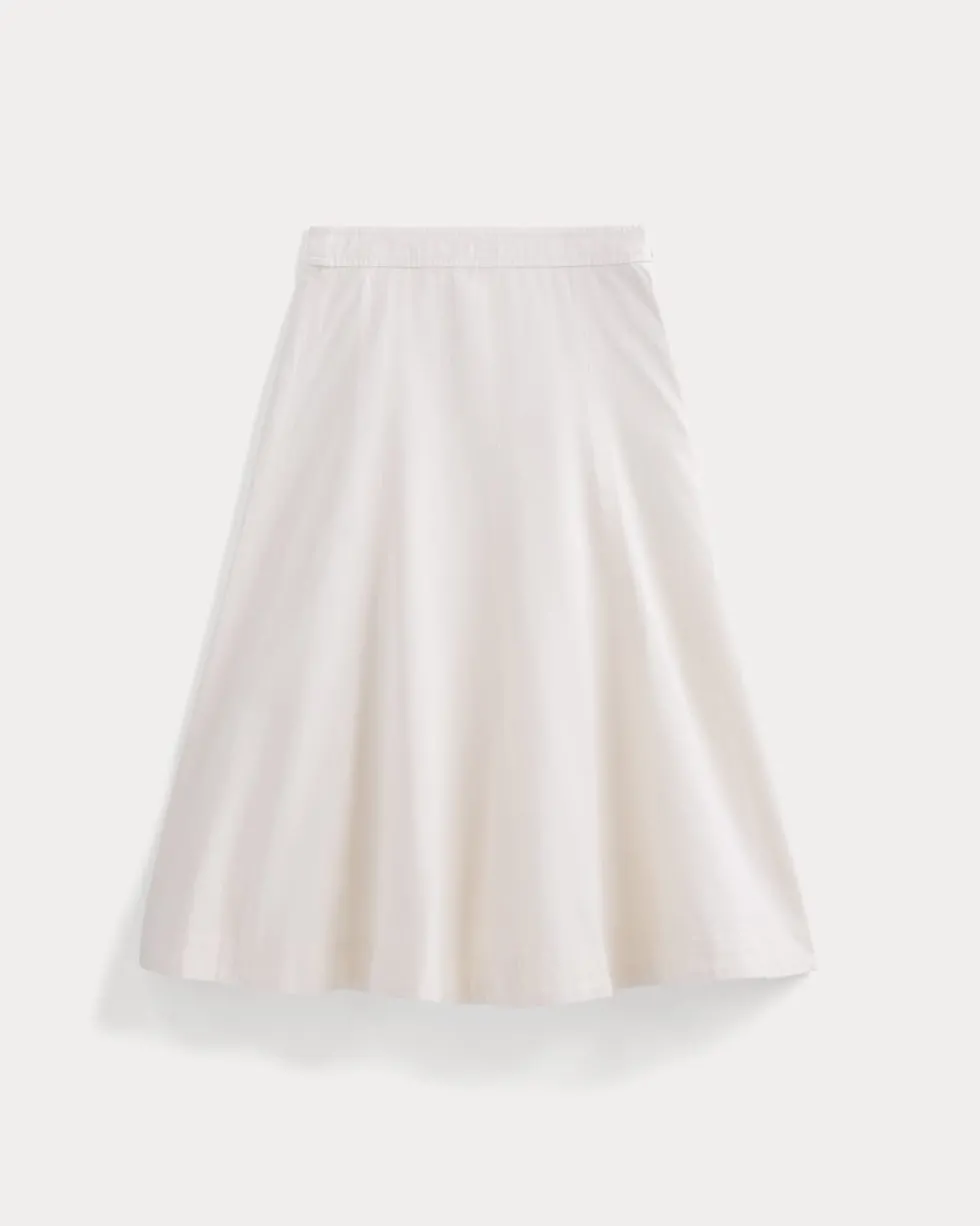 Seamed Midi Skirt
