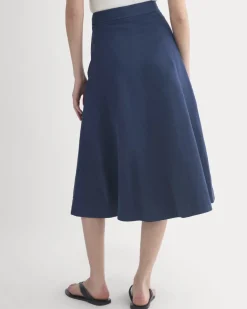 Seamed Midi Skirt