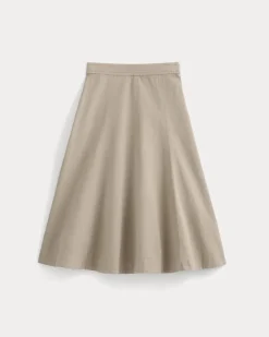 Seamed Midi Skirt
