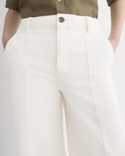 Seamed Wide-Leg Pant