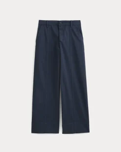 Seamed Wide-Leg Pant
